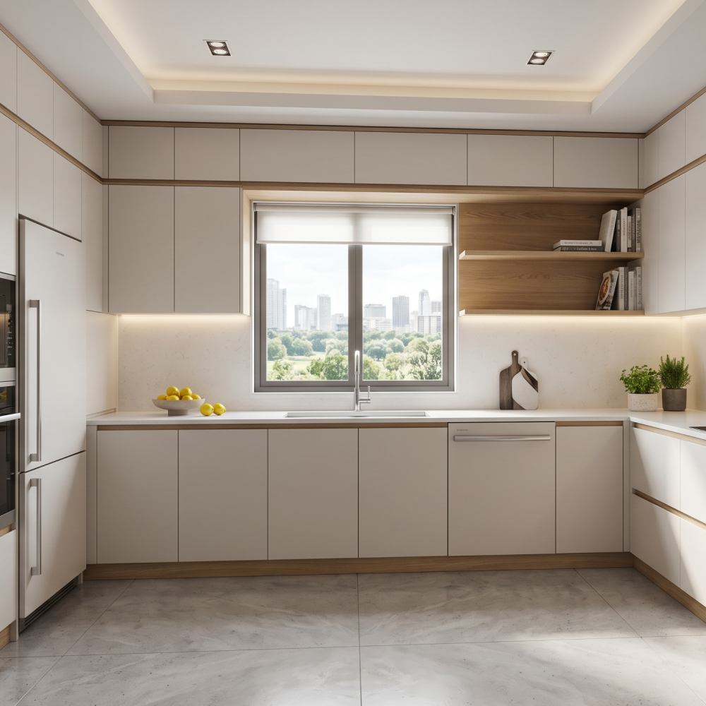 П-образная кухня «Сканди U 3.0»