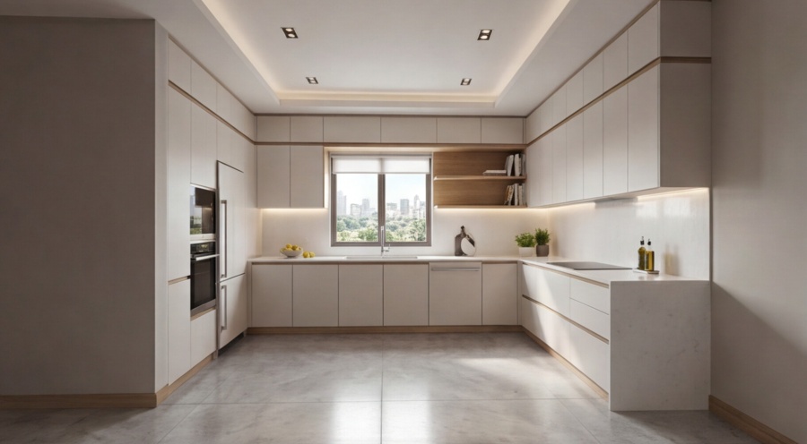 П-образная кухня «Сканди U 3.0»