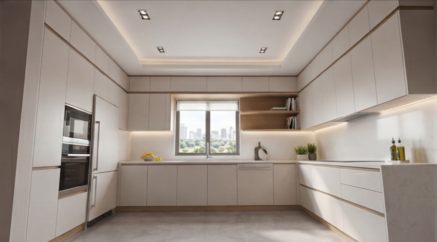 П-образная кухня «Сканди U 3.0»