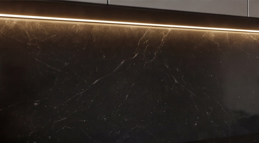 Прямая кухня «Графит Вуд 3.0»