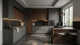П-образная кухня «Графит U 3.6»